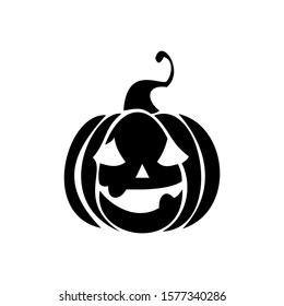 Halloween icon. Vector pumpkin. Halloween pumpkin.