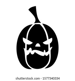 Halloween icon. Vector pumpkin. Halloween pumpkin.