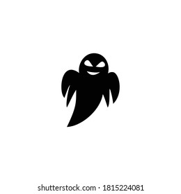 Icono de Halloween símbolo vector de horror ilustración aislada fondo blanco