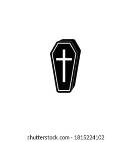 Icono de Halloween símbolo vector de horror ilustración aislada fondo blanco
