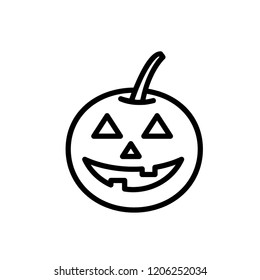 halloween icon vector template trendy
