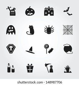 Halloween icons