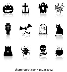 Halloween icons