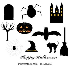 Halloween icons