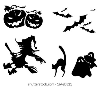 Halloween icons