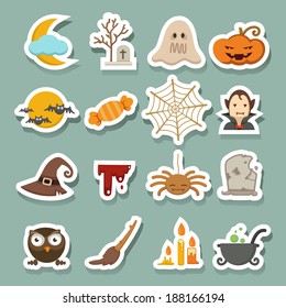 Halloween icons