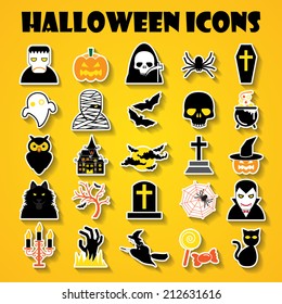 halloween icons 