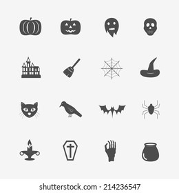 Halloween icons