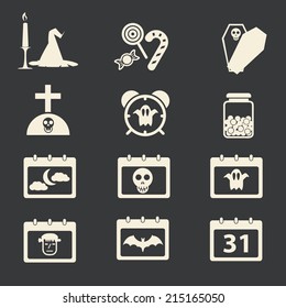 Halloween icons