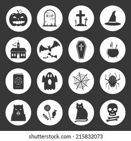 Halloween icons