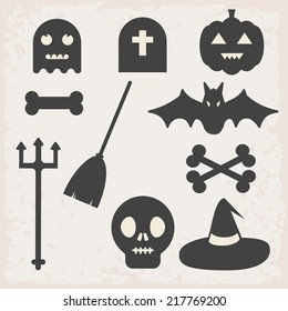 Halloween icons