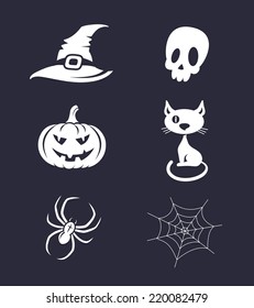 Halloween icons