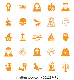 Halloween icons