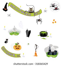 Halloween icons
