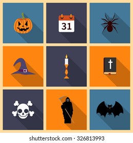 Halloween icons