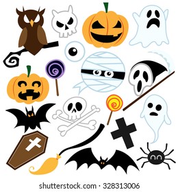 Halloween icons