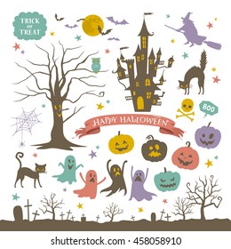 Halloween icons