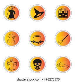 Halloween icons