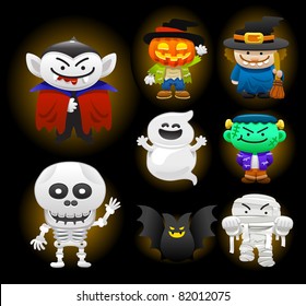 Halloween icons