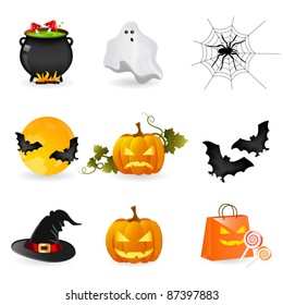 Halloween icons