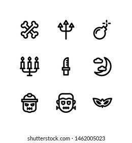 Halloween icons in for any purposes. Perfect for website mobile app presentation and any other projects