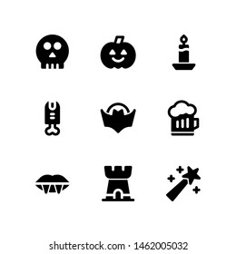 Halloween icons in for any purposes. Perfect for website mobile app presentation and any other projects