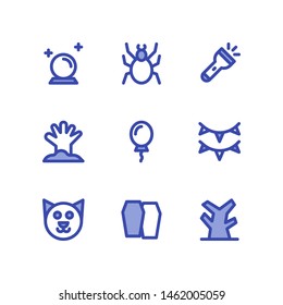 Halloween icons in for any purposes. Perfect for website mobile app presentation and any other projects
