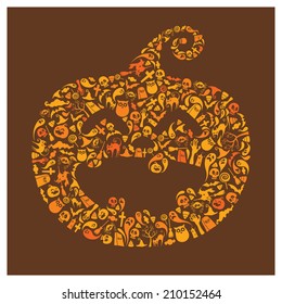 Halloween icons - Jack O Lantern