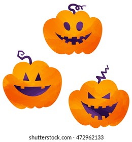 halloween icons / jack-o-lantern