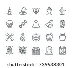 Halloween Icons, Monoline concept
The icons were created on a 48x48 pixel aligned, perfect grid providing a clean and crisp appearance. Adjustable stroke weight. 
