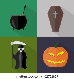 Halloween Icons Set