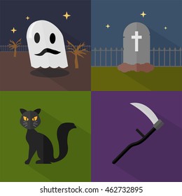Halloween Icons Set
