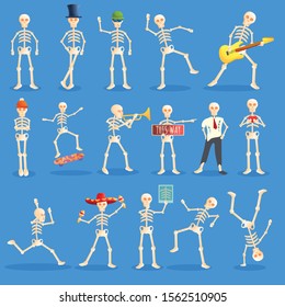Halloween icons set. Cartoon set of halloween vector icons for web design