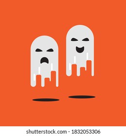 Halloween icons set tradisional trick or vector illustration