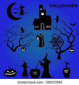 halloween icons sets.