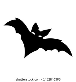 Halloween icons: thin monochrome icon set, black and white kit. Creepy and funny jack face, bat, lettering.