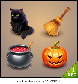 halloween icons-set 1