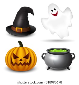 Halloween icons-set 