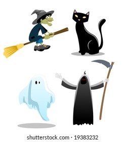 Halloween Icons-vector