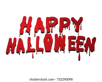 Halloween icon,text