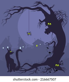 Halloween illustration