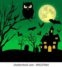 Halloween Illustration. 