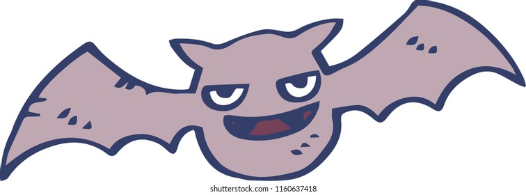 Halloween Illustration of Bat