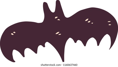 Halloween Illustration of Bat
