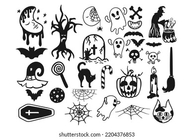Halloween Illustration Bundle Illustration EPS