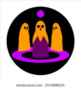 Halloween illustration for Halloween day