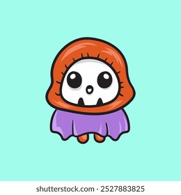 halloween illustration stickers for halloween commemoration