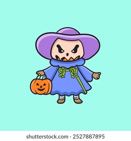 halloween illustration stickers for halloween commemoration