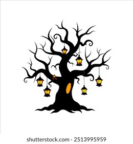 Halloween illustration vector art design