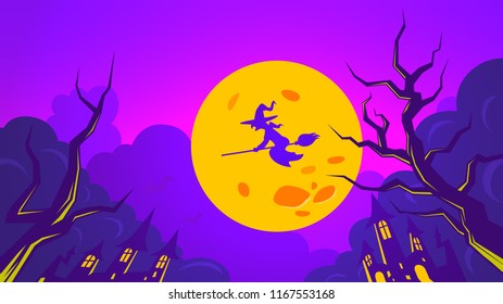 halloween illustration vector background
